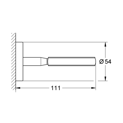 Держатель GROHE Bau Cosmopolitan 40585001 - фото 54723