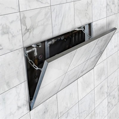 Люк ЭРА под плитку съемный 600*400 D6040 ceramo - фото 54889