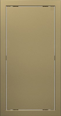 Люк-дверца ЭРА ревизионная 218*418 с фланцем 196*396 ABS, декоративный Л2040 champagne - фото 55475
