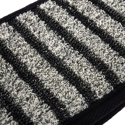 Мочалка БАННЫЕ ШТУЧКИ Мужская! лента, 10х60см (10х74см с ручками) 41264 - фото 55894