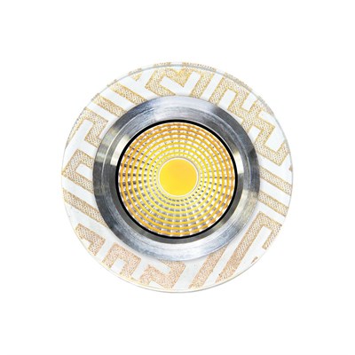 Спот ASYA AVIZE LED SPD-X30T ROUND WHITE GOLD (TEKLED) 100sht 144-03408 - фото 56057