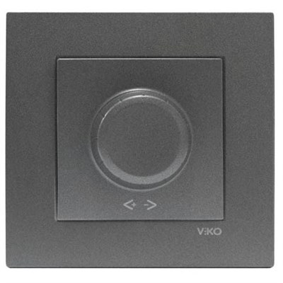 Диммер VIKO NOVELLA FUME R RL1000W 93000469 арт.367-364420 - фото 56117