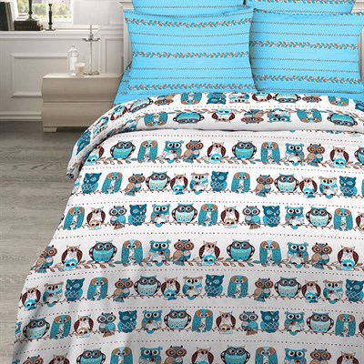 Комплект постельного белья ВАСИЛИСА '17 1,5 220/150 бязь наб.70х70,100% хлопок 7184/1 - фото 56303