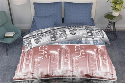 Комплект постельного белья ВАСИЛИСА '20 1,5 214*150 поплин наб 70*70 395/1 - фото 56335