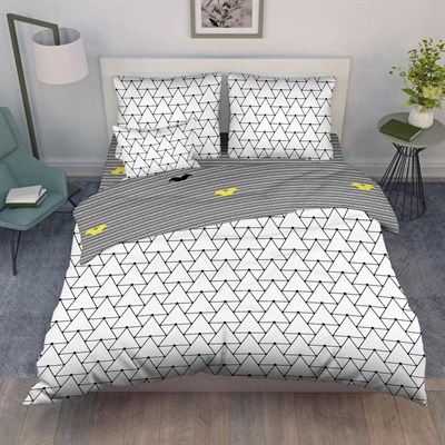 Комплект постельного белья ВАСИЛИСА '20 сем 216*240 поплин наб 70*70 390/1 - фото 56371