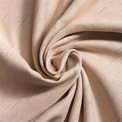 Штора портьерная Blackout Derby 031 DRP Т 140*270см песочно-бежевая п/э 100% 4887090 - фото 56455