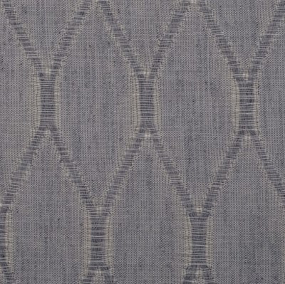 Штора портьерная Этель 135*270см Плавные ромбы! серый п/э 100% 2594389 - фото 56523