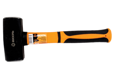 Кувалда ВИХРЬ 1,5кг фиберглассовая рукоятка 73/6/1/3 - фото 57271