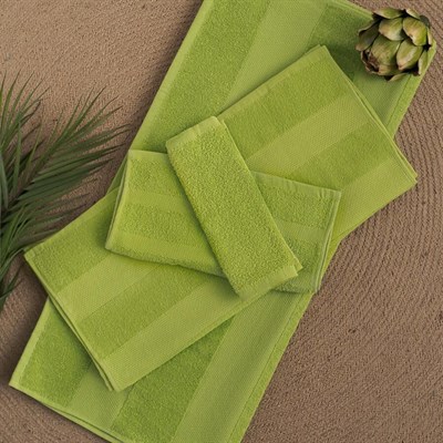 Полотенце махровое ВАСИЛИСА гл/кр Конфетти 50*90 зеленый GREENERY - фото 57323