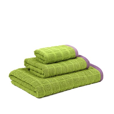 Полотенце махровое ВАСИЛИСА гл/кр Энерджи 30*60 лайм tender shoots - фото 57396