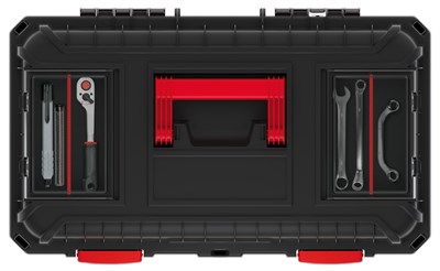 Ящик для инструментов HEAVY черный KHV603535F-S411 - фото 57470
