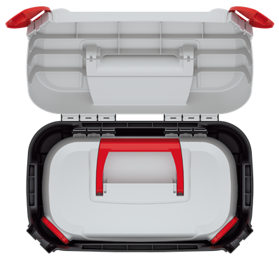 Ящик для инструментов SMART SET BOX 2IN1 красный KSMS40-3020 - фото 57509