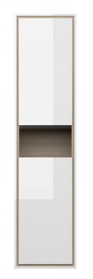 Пенал подвесной CERSANIT LOUNA 35 универсальный белый - фото 57797