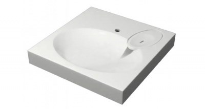 Умывальник мебельный Мэйси V5D1 60*60 над стиральной машиной - фото 57858