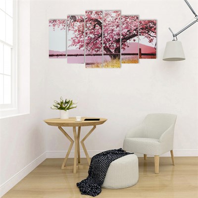 Картина модульная на подрамнике Дерево! 2шт-25*57,5см,2шт-25*74,5см,2шт-25*84,5см,150*84,5см 2487623 - фото 58255