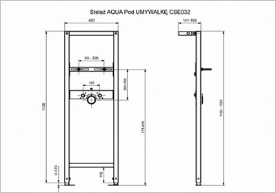 Инсталляция для биде AQUA - фото 58339