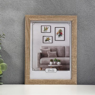 Фоторамка МДФ 15*21см №6 Капучино 17мм*10мм 4438453 - фото 58371