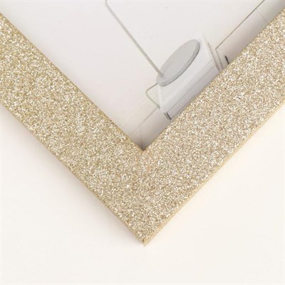 Фоторамка пластик на 4 фото 10*15см Блёстки! золото 30*30см 5170536 - фото 58471