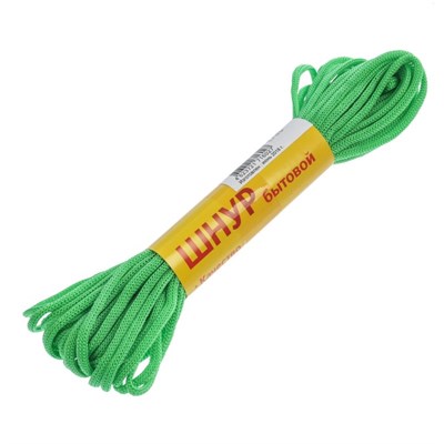 Шнур бытовой д=04мм - фото 58634