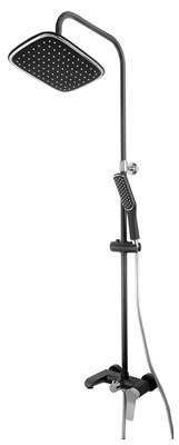 Душевая система ESKO со смесителем ST200Black - фото 58855