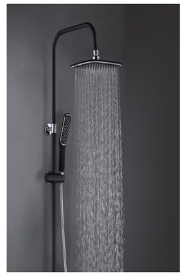 Душевая система ESKO со смесителем ST200Black - фото 58858