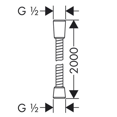 Шланг душевой LEMARK TURN-FREE 200см LE8024S-Black - фото 58872