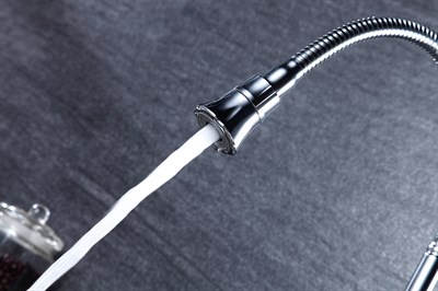 Смеситель LEMARK для кухни ЛИНАРА с гибким изливом и 2х-функ.аэратором, хром LM0413C - фото 58947