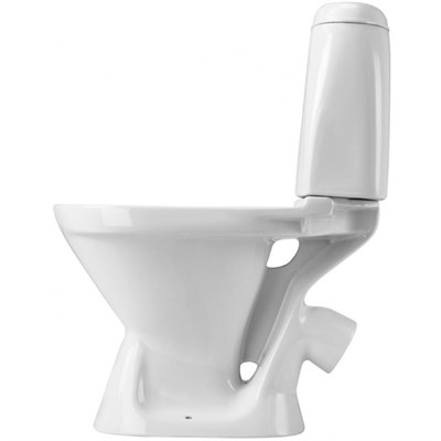 Унитаз-компакт Римини с крышкой полипропилен - фото 59055