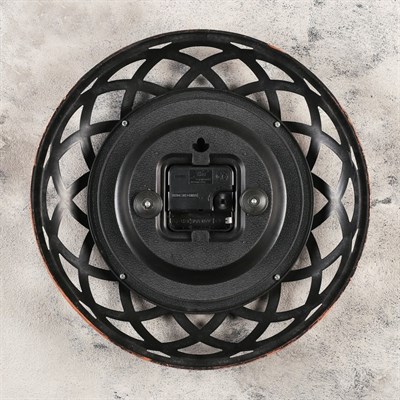 Часы настенные Интерьер Перекрёсток чёрные d=30см 3018345 - фото 59081