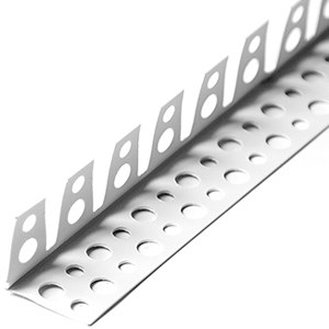 Угол под штукат. арочный перфор. L-2,5м белый - фото 59555