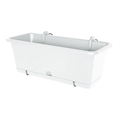 Горшок цветочный CAMELIA белый DCM500W-S449 - фото 5958