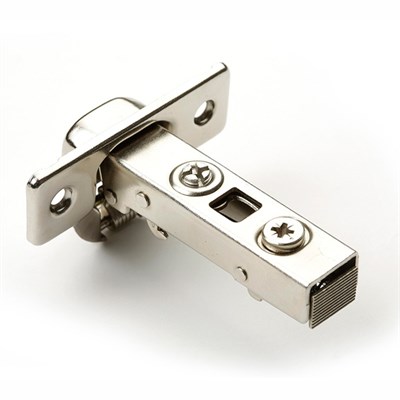 Петля HAFELE с доводчиком Metalla D SM N 110* внешняя, черная, в комплекте с планкой и заглушками - фото 59598