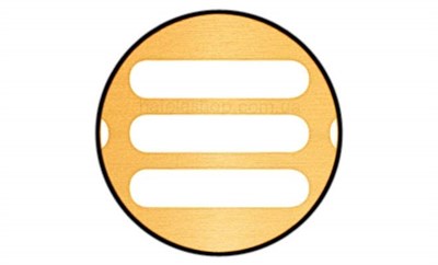 Решетка вентиляционная HAFELE алюминий, цвет золото 500*60мм 575.20.814 - фото 59614