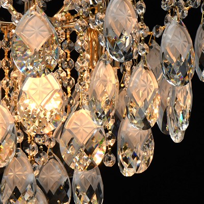 Люстра DE CITY Бриз 4*60W E27+4*10W LED 220V (пульт) 111011908 - фото 59852