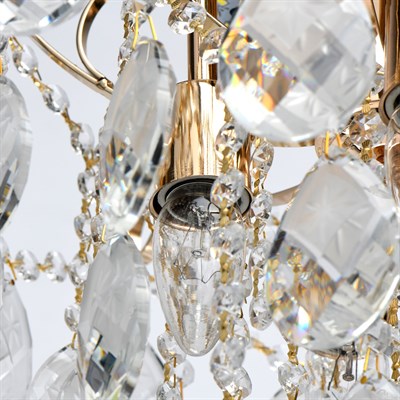 Люстра DE CITY Бриз 4*60W E27+4*10W LED 220V (пульт) 111011908 - фото 59854