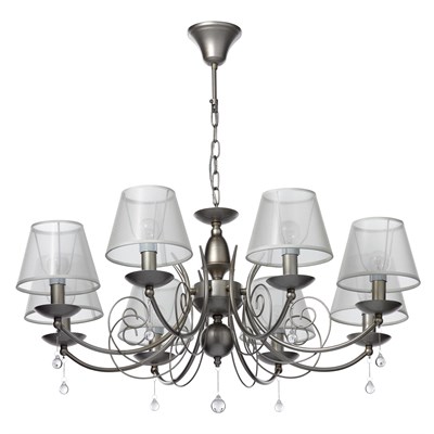 Люстра MW-LIGHT Глория 8*40W Е14 220V 328010808 - фото 60163