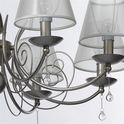 Люстра MW-LIGHT Глория 8*40W Е14 220V 328010808 - фото 60166