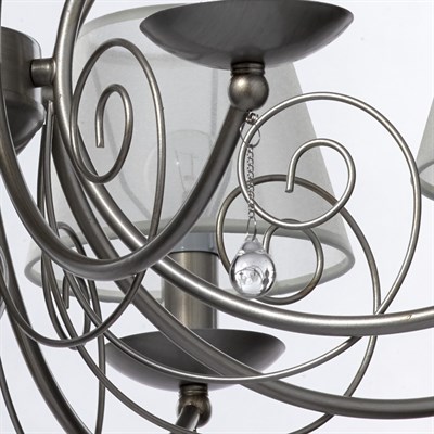 Люстра MW-LIGHT Глория 8*40W Е14 220V 328010808 - фото 60167