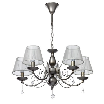 Люстра MW-LIGHT Глория 5*40W Е14 220V 328010705 - фото 60171