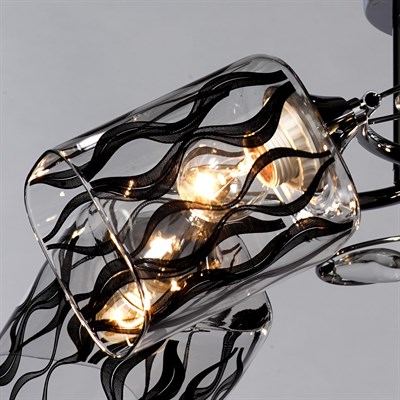 Люстра DE CITY Тетро 5*60W E27 220V 673016305 - фото 60232