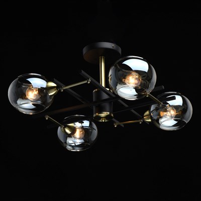 Люстра DE MARKT Гамбург 4*40W E14 220V 605013704 - фото 60281