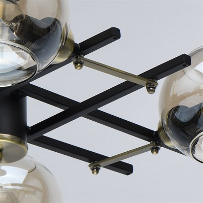 Люстра DE MARKT Гамбург 4*40W E14 220V 605013704 - фото 60285