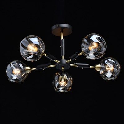 Люстра DE MARKT Гамбург 5*40W E14 220V 605012805 - фото 60298