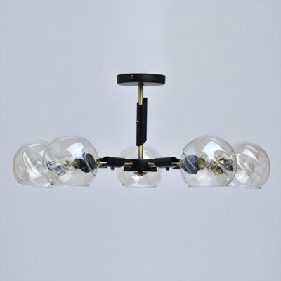 Люстра DE MARKT Гамбург 5*40W E14 220V 605012805 - фото 60299