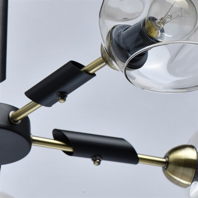 Люстра DE MARKT Гамбург 5*40W E14 220V 605012805 - фото 60305