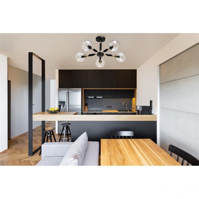 Люстра DE MARKT Гамбург 5*40W E14 220V 605012805 - фото 60309