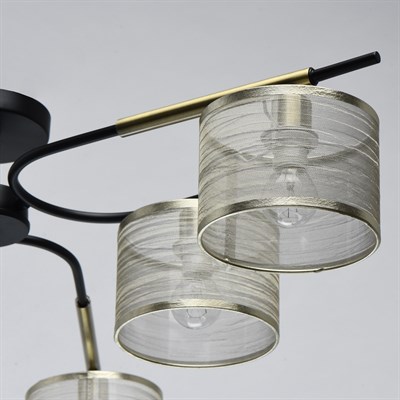 Люстра DE MARKT Конрад 6*40W E14 220V 667011506 - фото 60310