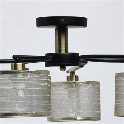 Люстра DE MARKT Конрад 6*40W E14 220V 667011506 - фото 60312