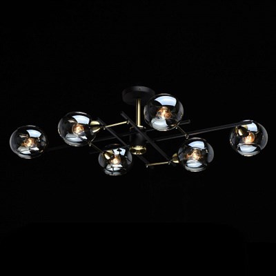 Люстра DE MARKT Гамбург 6*40W E14 220V 605013806 - фото 60319