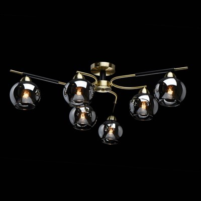 Люстра DE MARKT Гамбург 6*40W E27 220V 605014606 - фото 60331